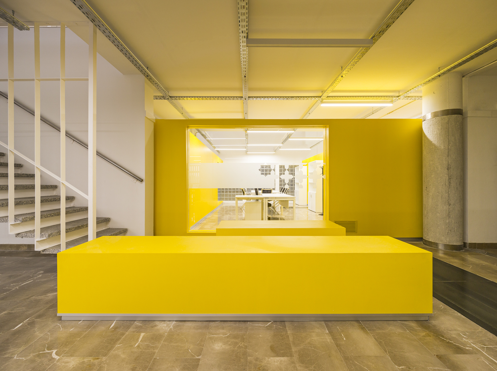 Sala espera biblioteca biosanitaria