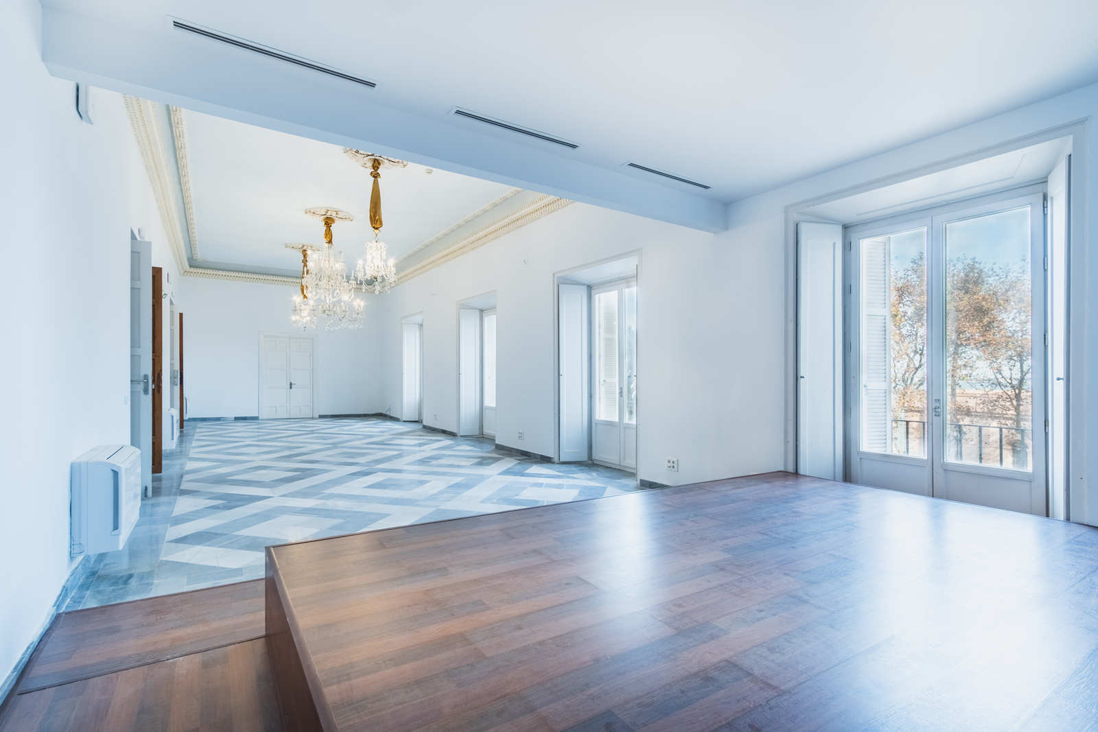 Sala del Centro Cultural Reina Sofía de Cádiz