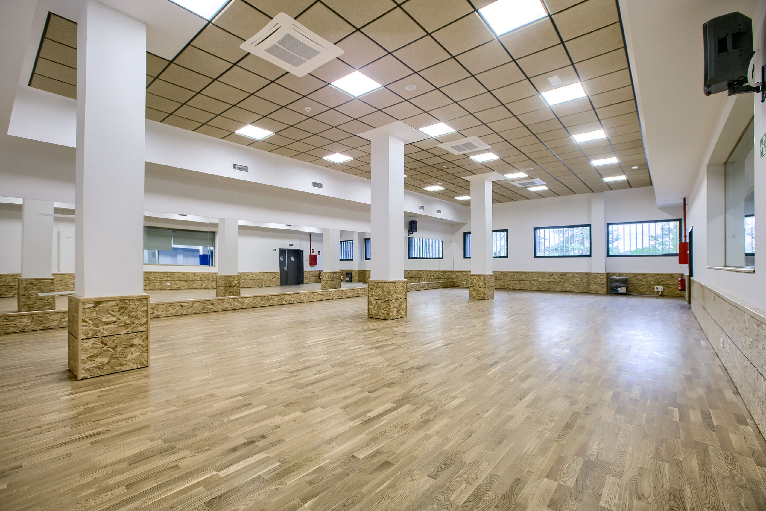 Sala del INEF de la Universidad Politécnica de Madrid