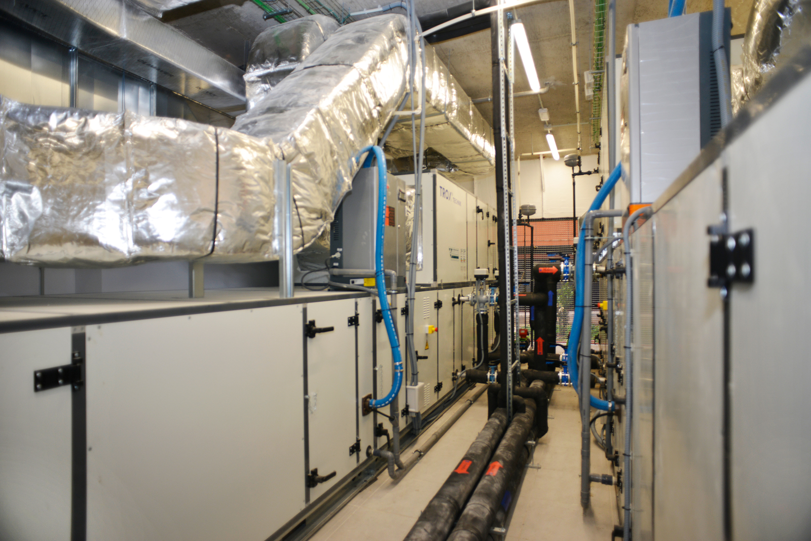 UTA de la sala de esterilización STEELCO del Hospital Universitario de Guadalajara