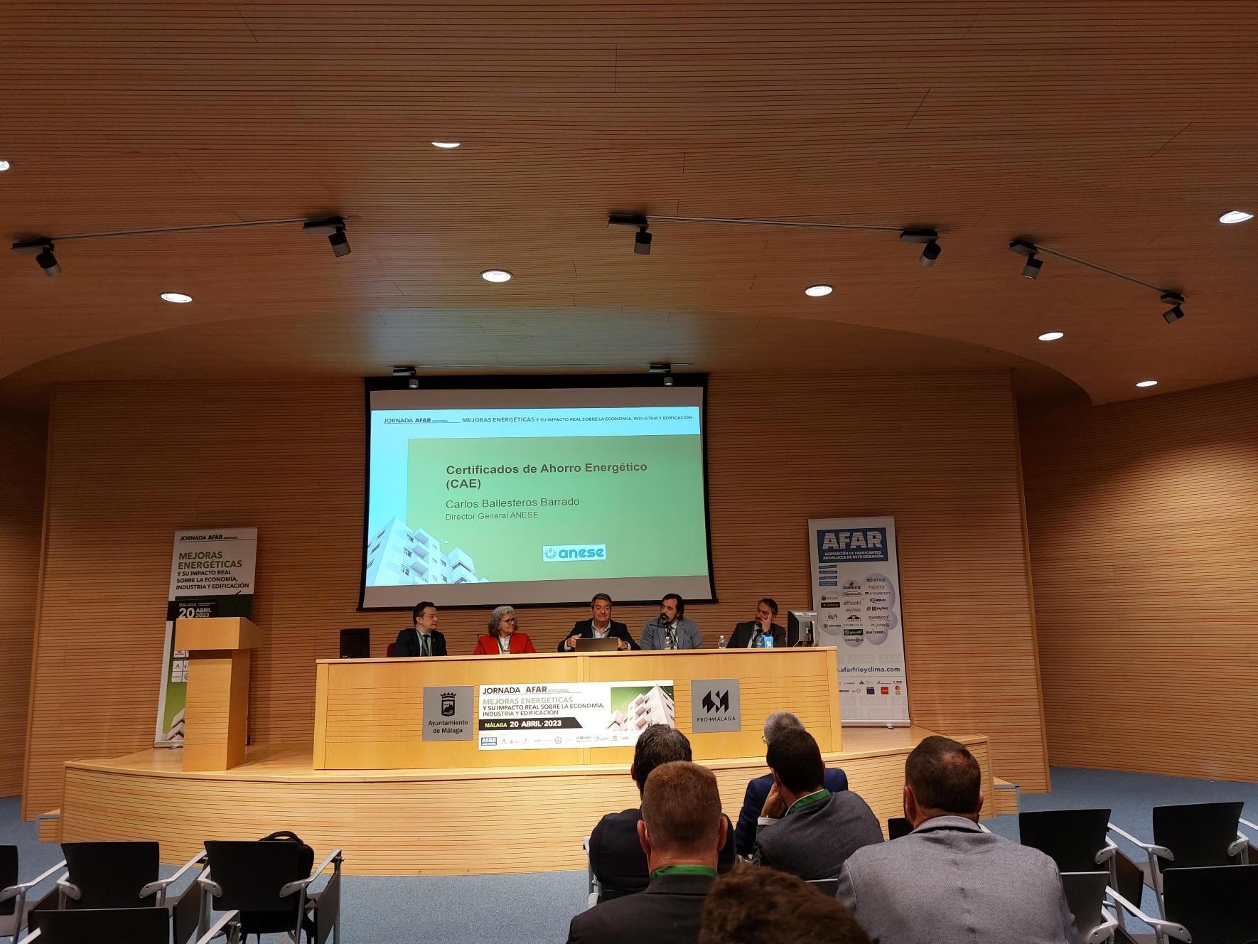 Jornadas AFAR sobre las mejoras en eficiencia energética y su impacto en la sociedad