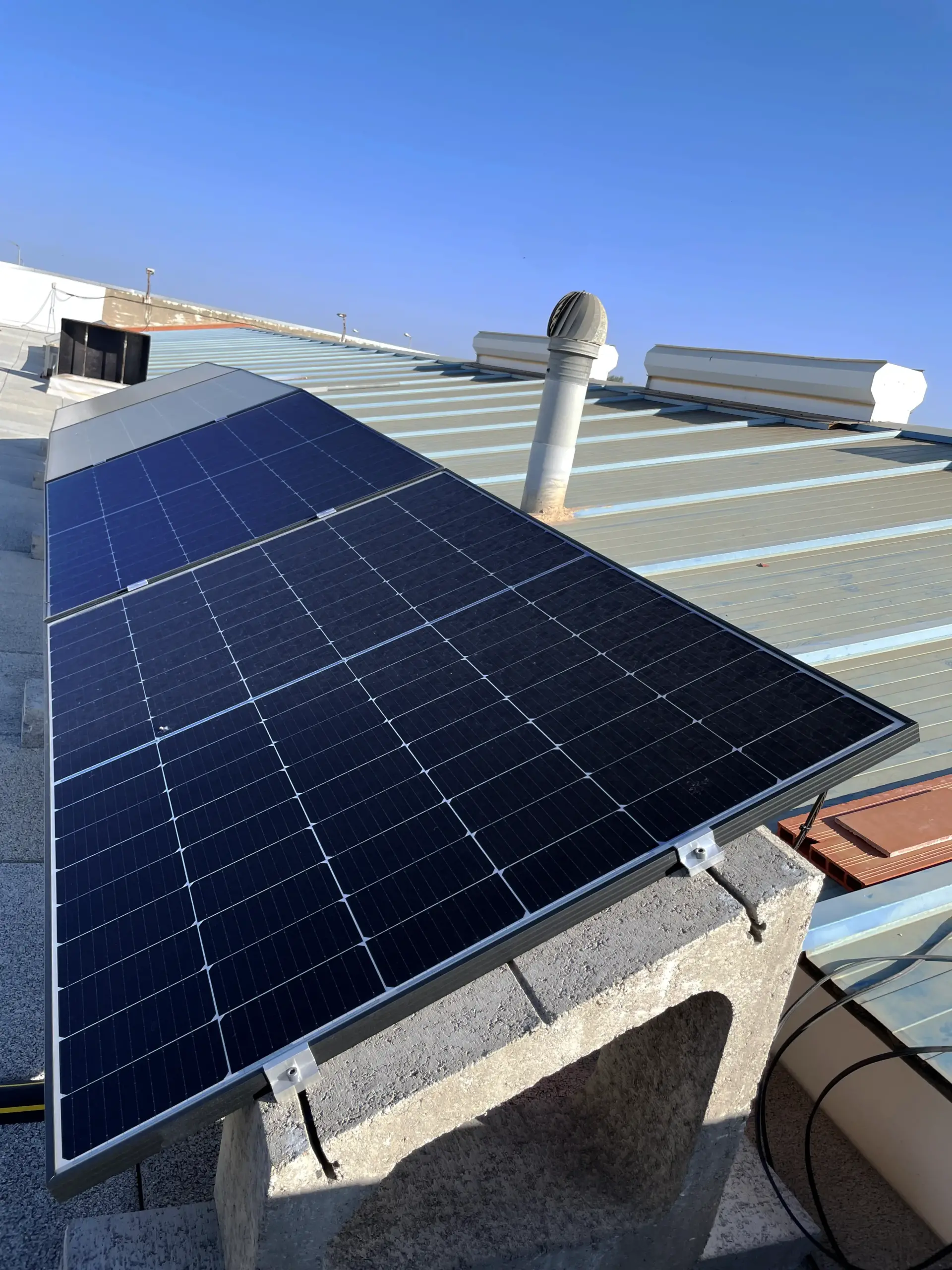 Placas Solares del CIE de Palos de la Frontera