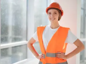 Mujer en el sector de la construccion en Vivendio
