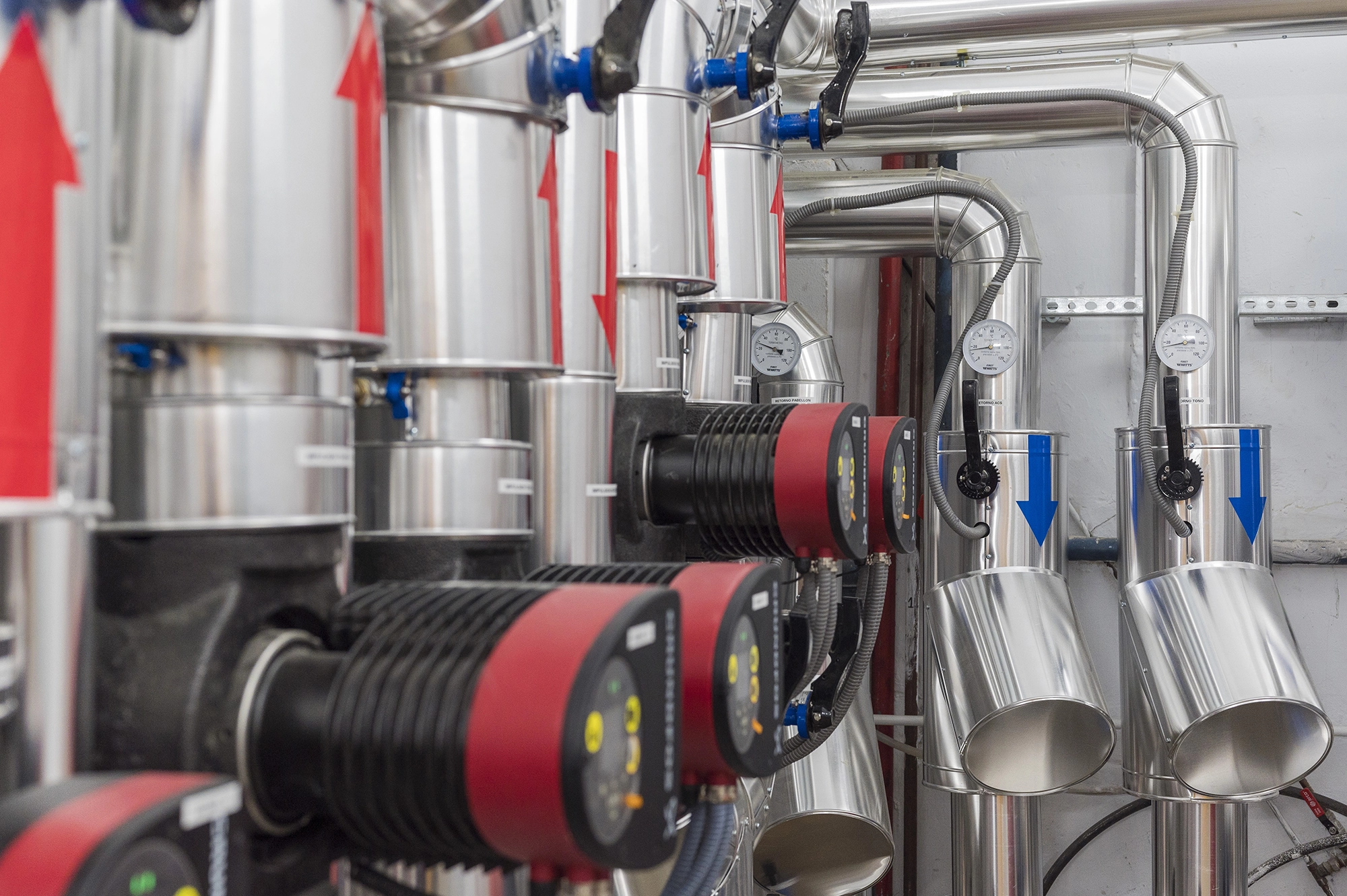 Sala de calderas INEF UGR