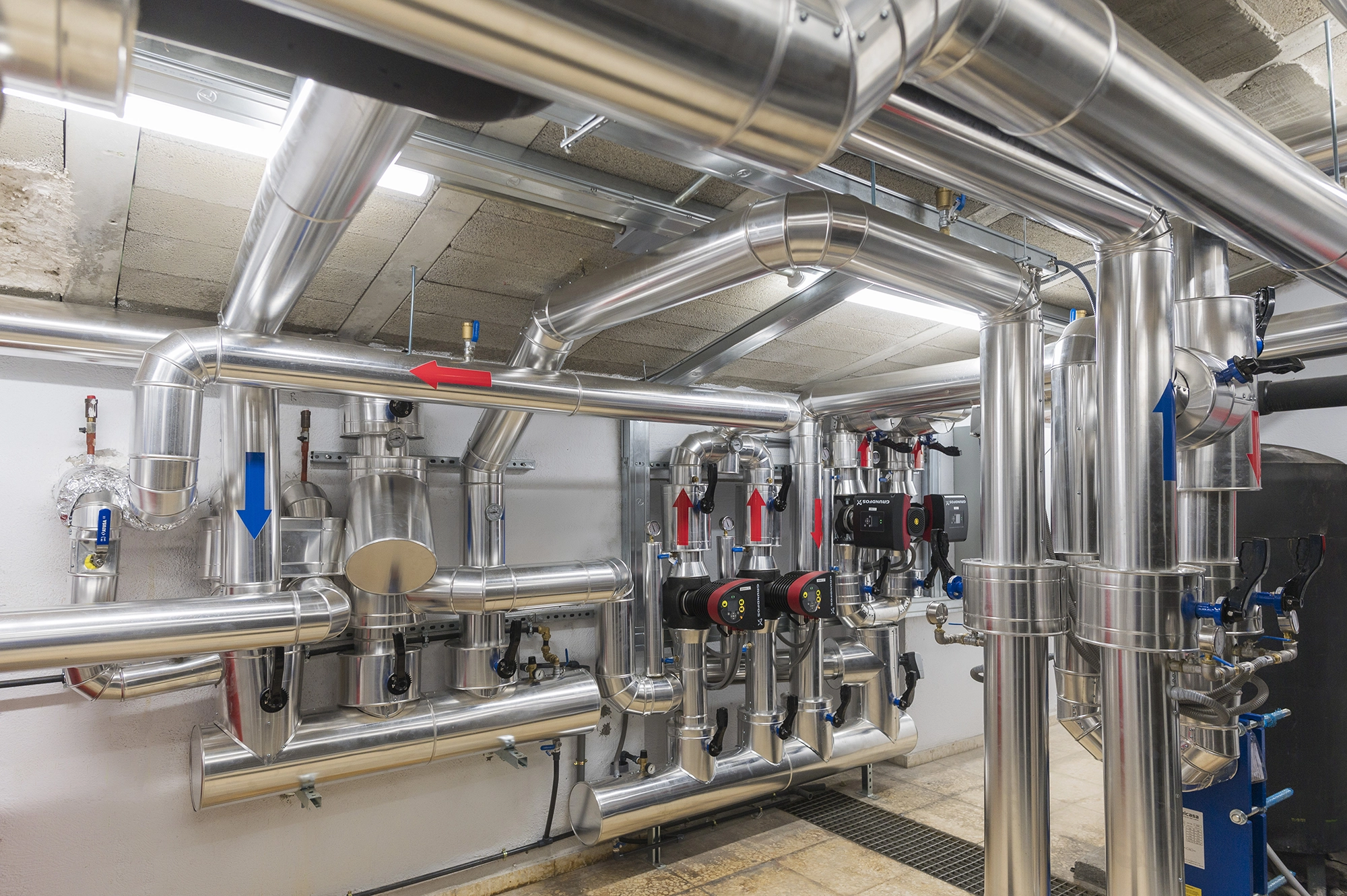 Sala de calderas INEF UGR