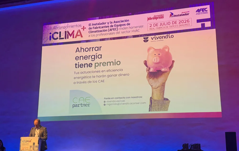 Vivendio como CAE Partner en los Reconocimientos iClima