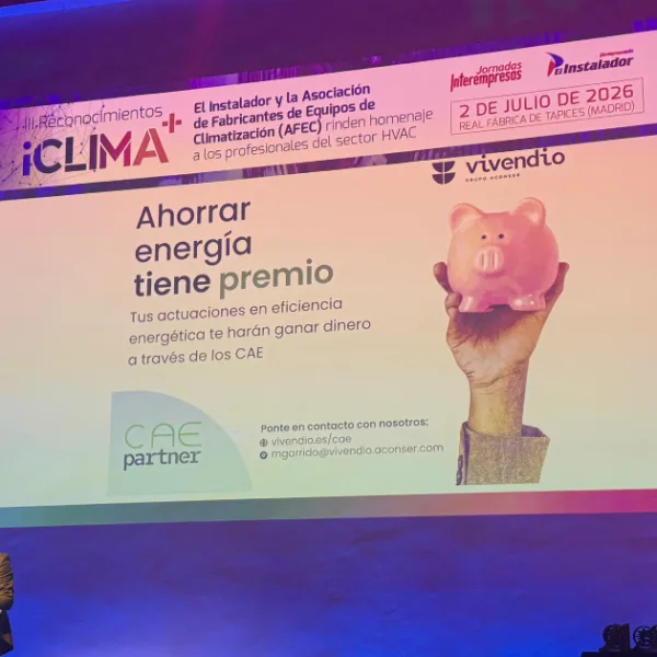 Vivendio como CAE Partner en los Reconocimientos iClima